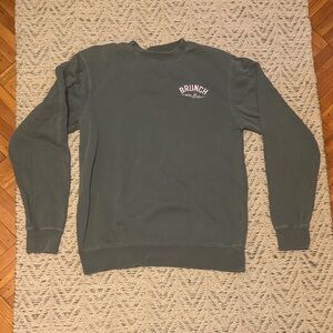 Brunch with Babs Women's Green Sweatshirt